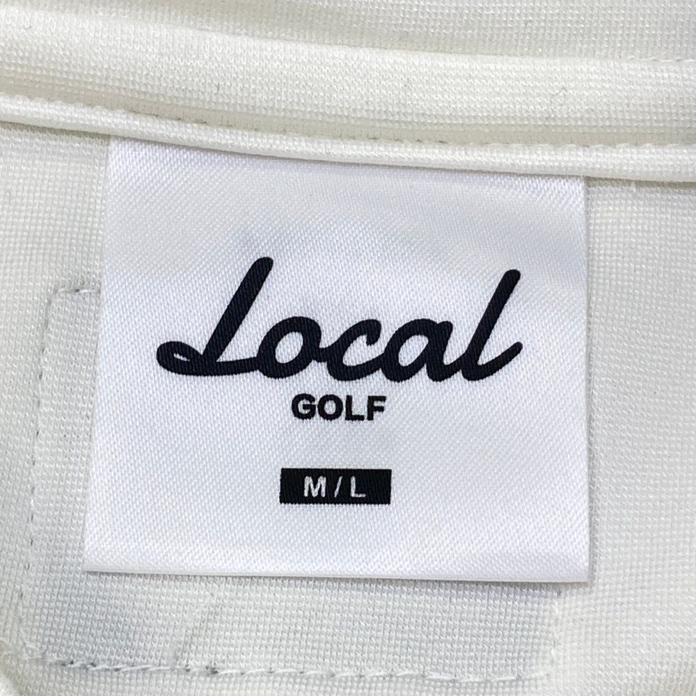 サイズ：M/L LOCAL GOLF ローカルゴルフ ハイネック 長袖Tシャツ