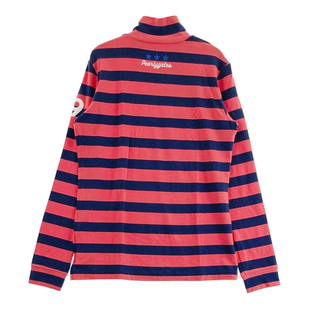 サイズ：2 PEARLY GATES パーリーゲイツ ハイネック長袖Tシャツ