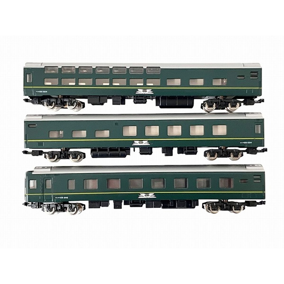 TOMIX 2578 2579 JR客車 寝台車 トワイライトエクスプレス 3両セット N