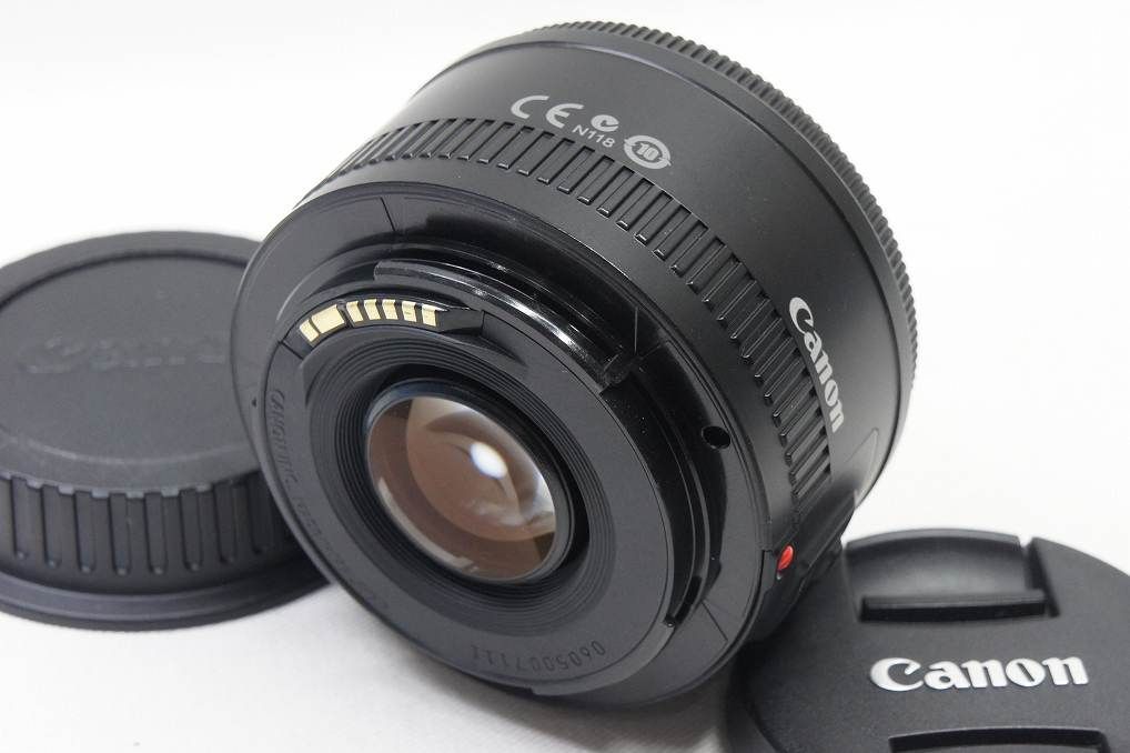 良品 Canon キヤノン EF 50mm F1.8 II フルサイズ 単焦点レンズ