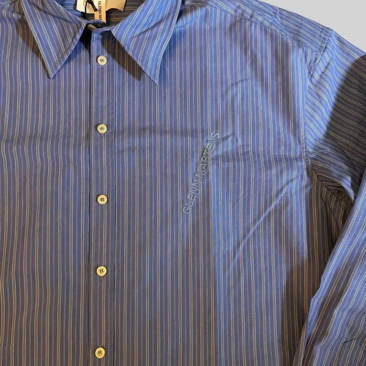 H&M × グレンマーティンス ワイヤーボニング ポプリンシャツ L - メルカリ