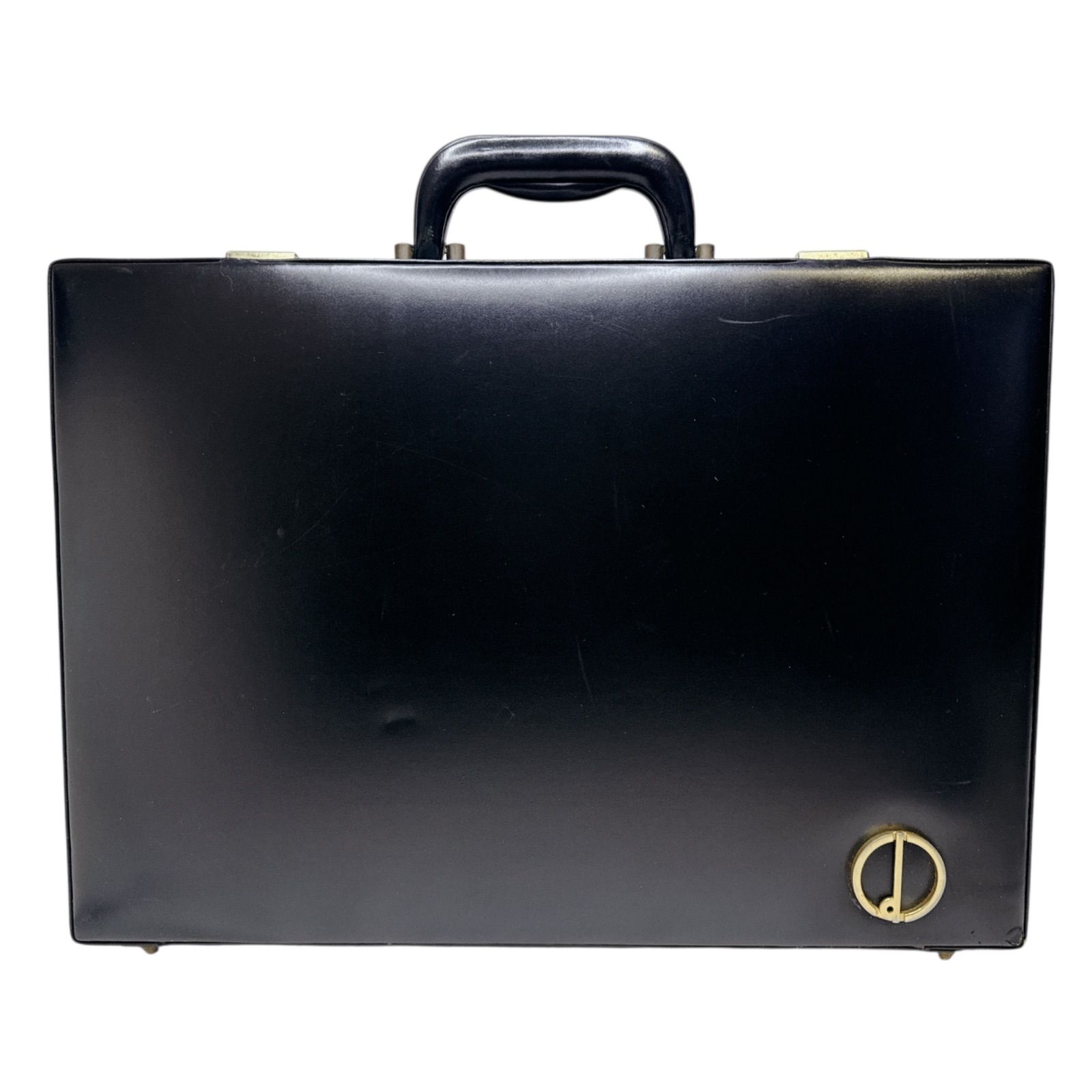 【美品】ダンヒル アタッシュケース トランク　ビジネス　レザー　本革　黒　元箱付 dunhill ダンヒル ヴィンテージ アタッシュケース トランクケース