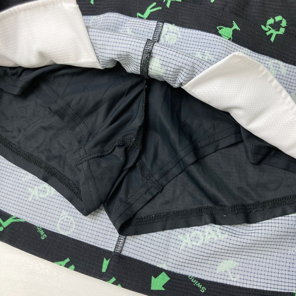 サイズ：1 JACK BUNNY ジャックバニー インナー付スカート ロゴ× 総柄