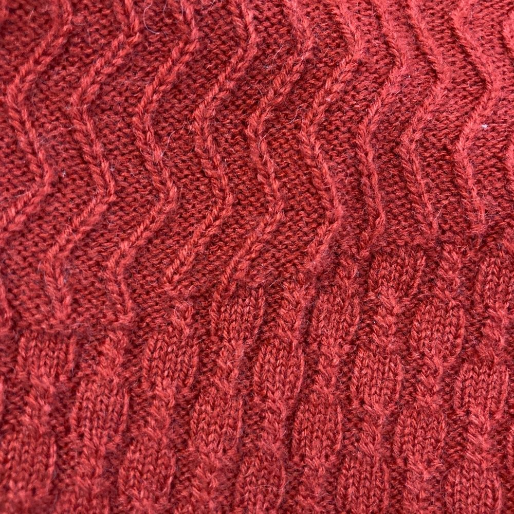 サイズ：L CALLAWAY キャロウェイ ニットセーター レッド系