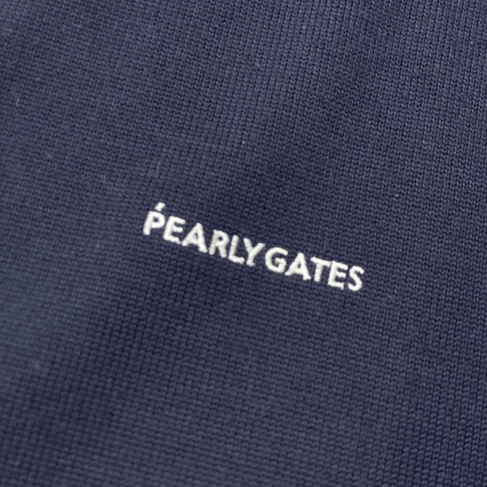 PEARLY GATES セーター サイズ6 ベージュ・ネイビー PEARLY GATES パーリーゲイツ 2024年 タートル ニット セーター
