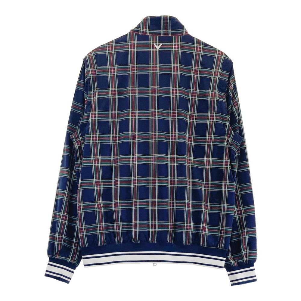 サイズ：L CALLAWAY キャロウェイ 2WAY長袖ジップジャケット チェック