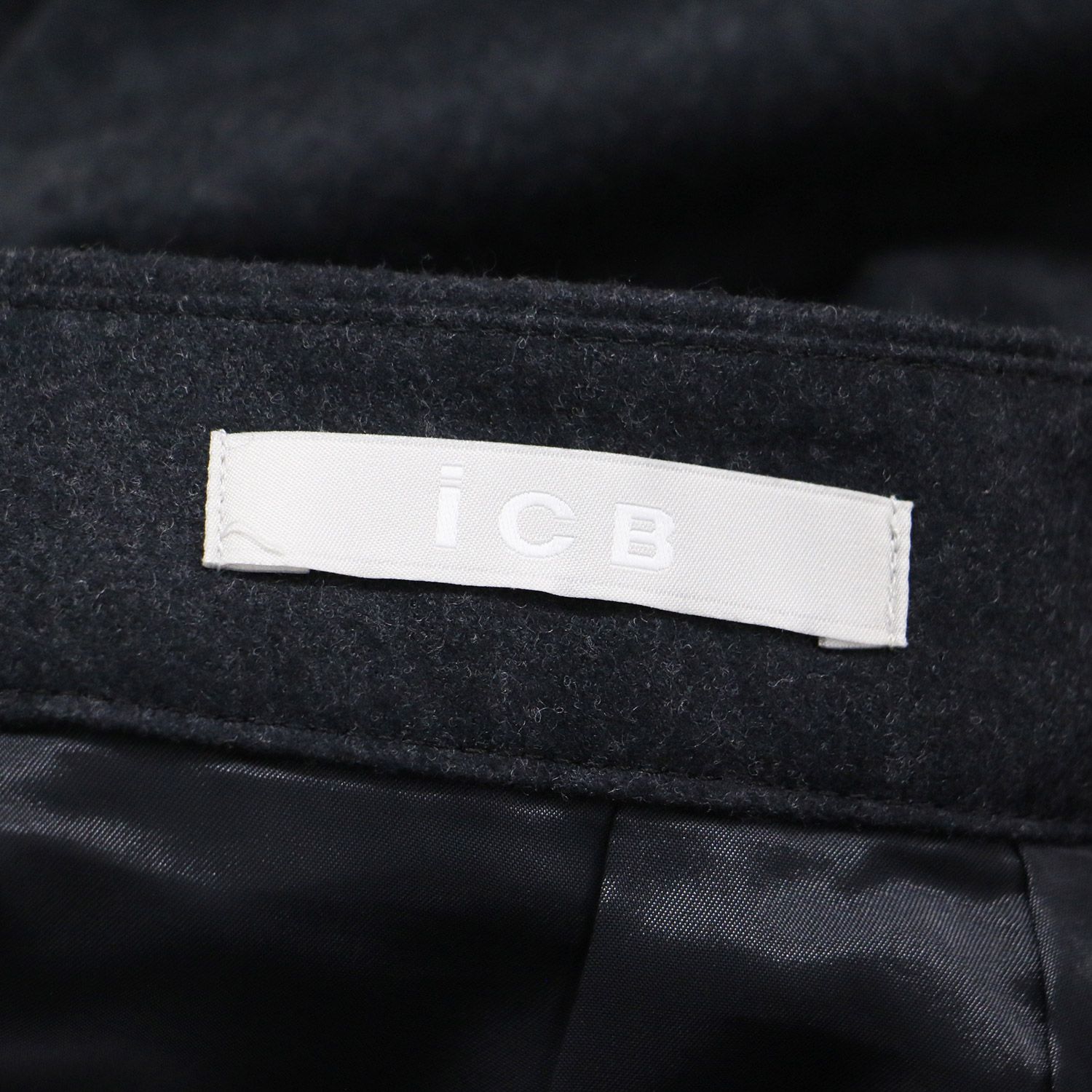 ICB アイシービー パンツ チャコールグレー サイズ:4(M) | 22秋冬