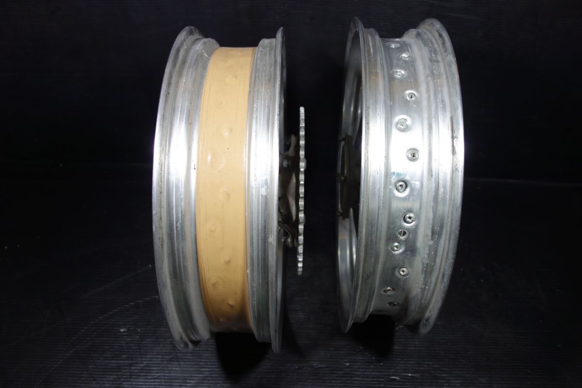 ホイール フロント リア 前後 セット 17インチ 3.50×17 4.25×17 RK