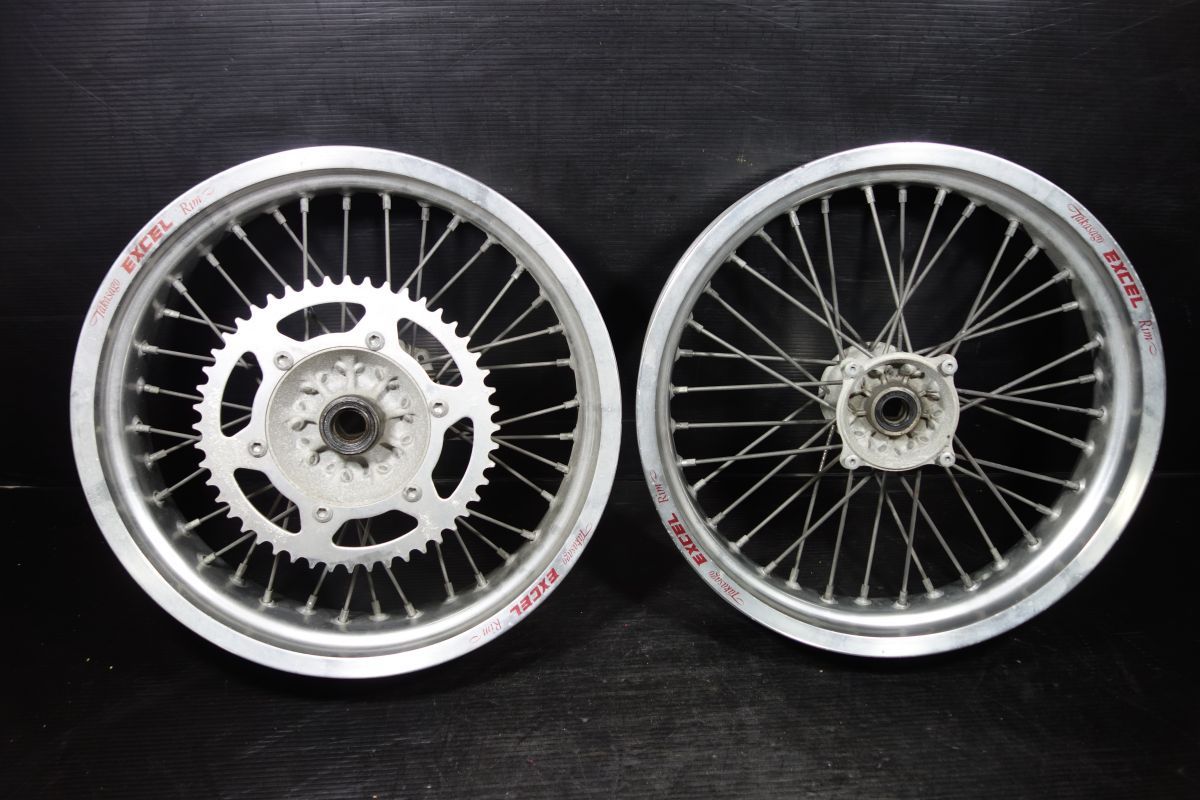 ホイール フロント リア 前後 セット 17インチ 3.50×17 4.25×17 RK