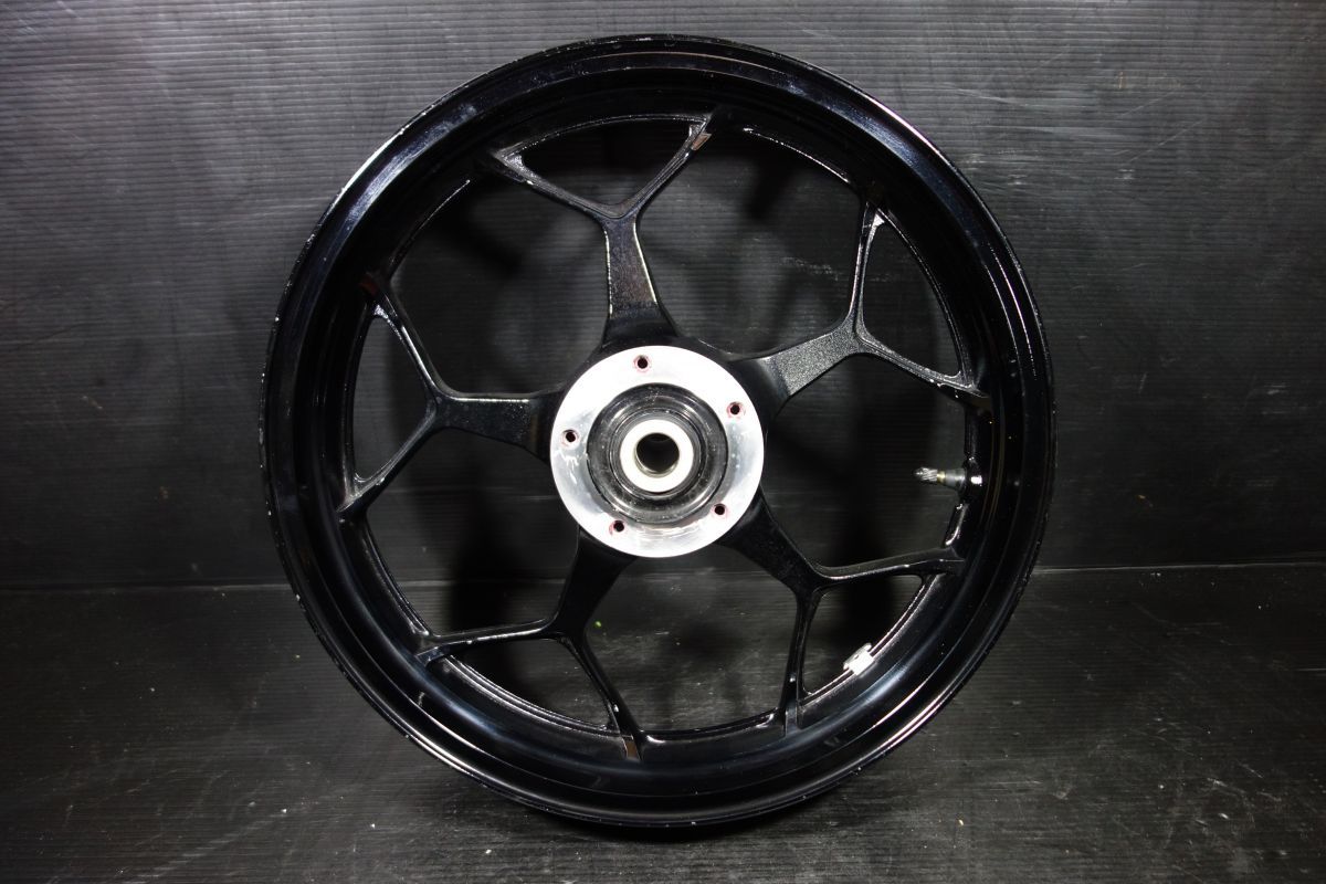 2016 ZX14R純正Ｆホイール フロントホイール カワサキ 純正 17x3.50 ZX-14R ZXT40E F-0563
