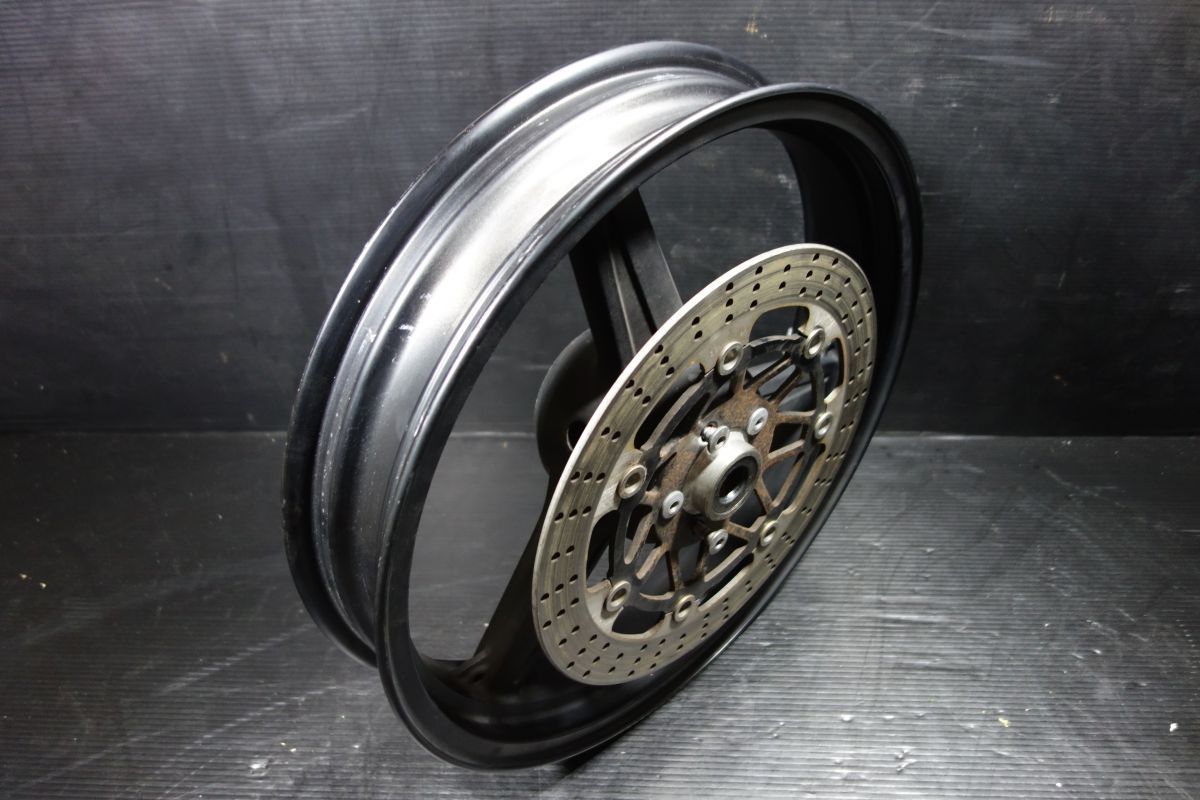 フロントホイール カワサキ 純正 ゼファー400χ ZR400C カイ KAI F-1372