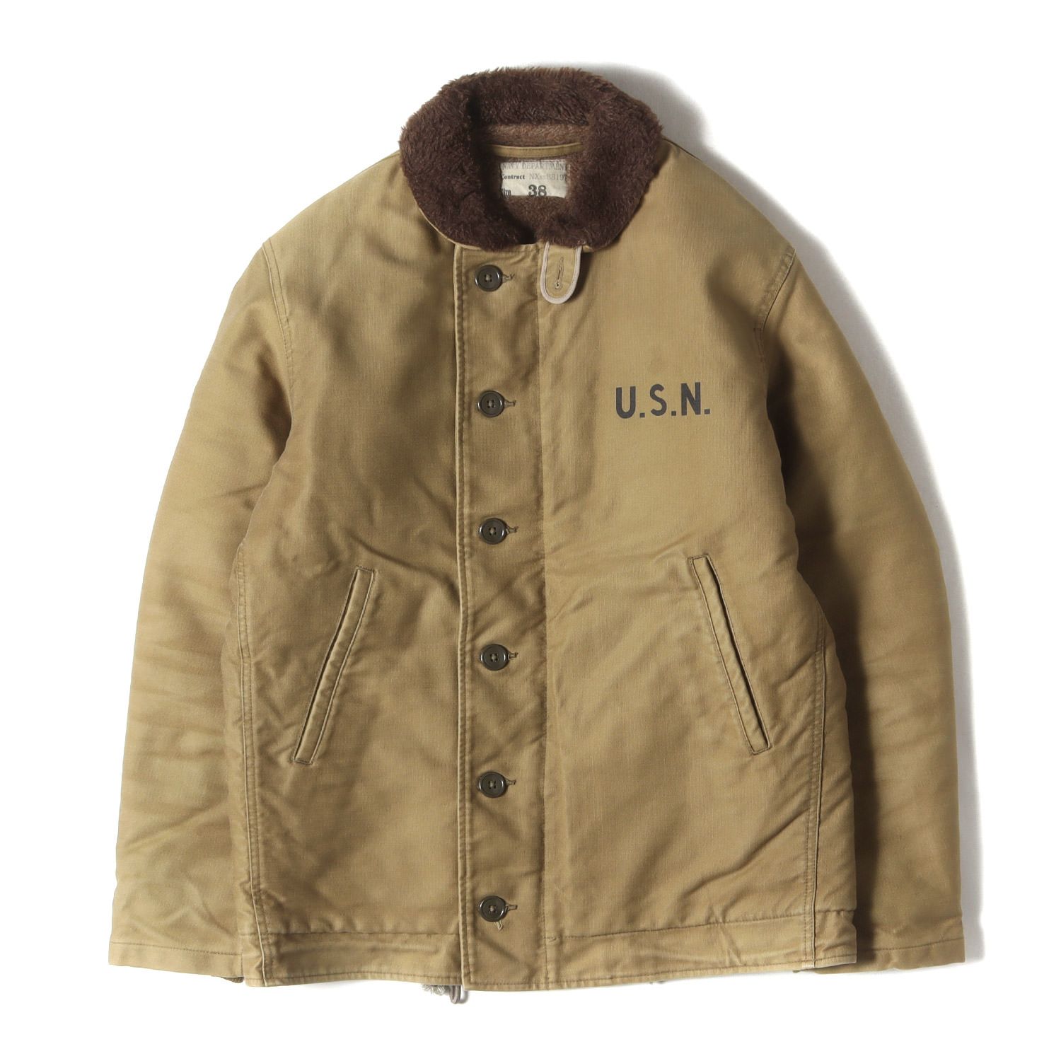 THE REAL McCOYS リアルマッコイズ ジャケット カーキ サイズ:38(M