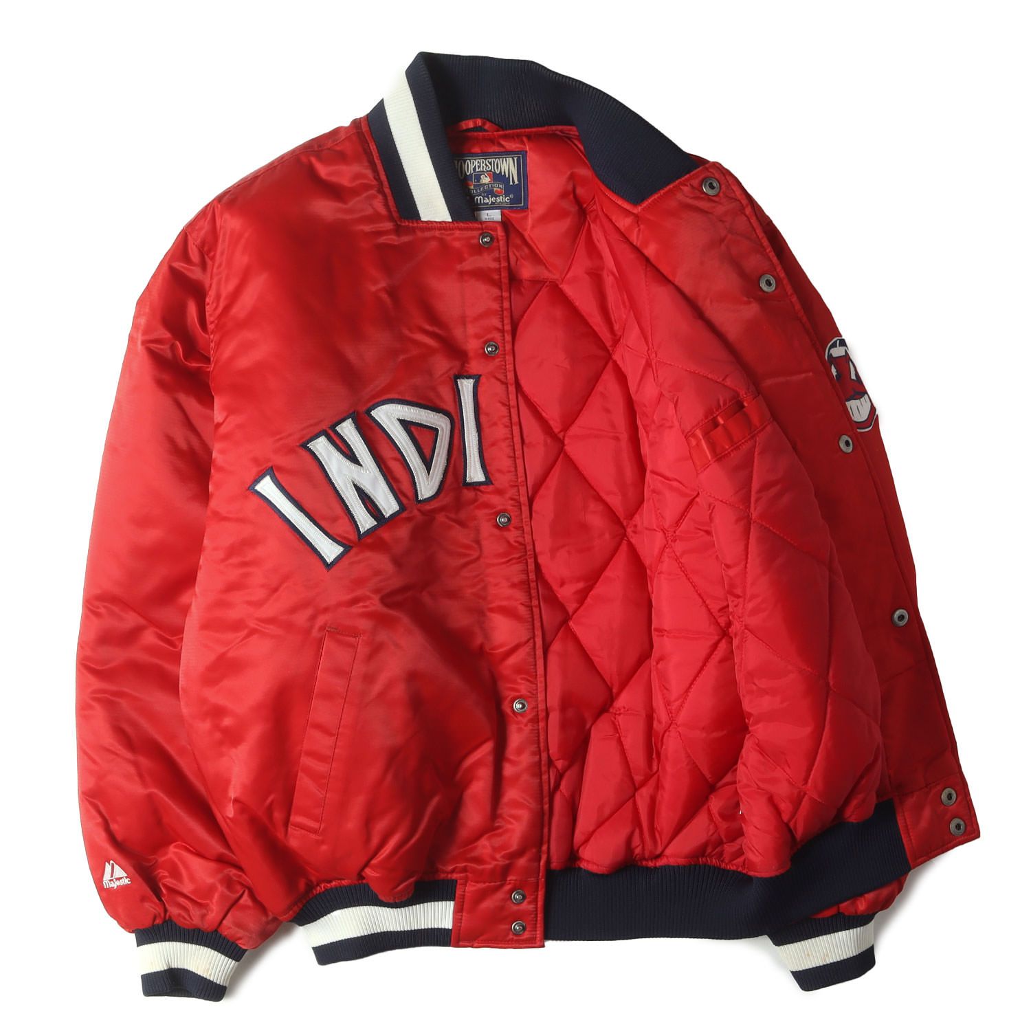 Majestic マジェスティック ジャケット レッド サイズ:L | 90s MLB