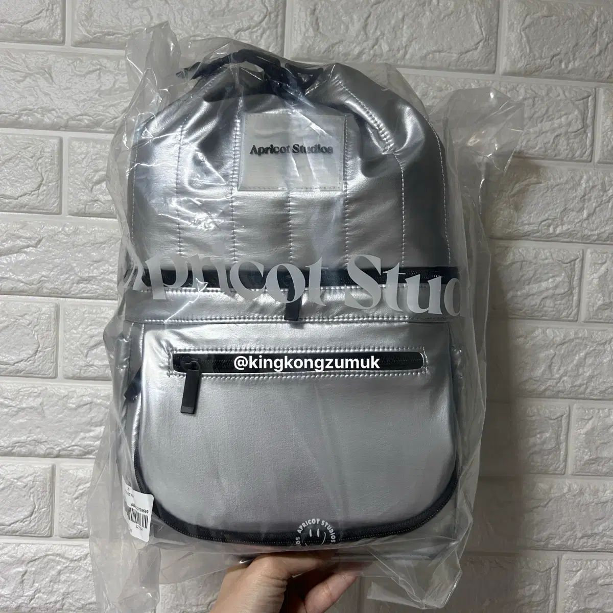 アプリコットスタジオ キャスターネットバックパック シルバー リニューアルバージョン
