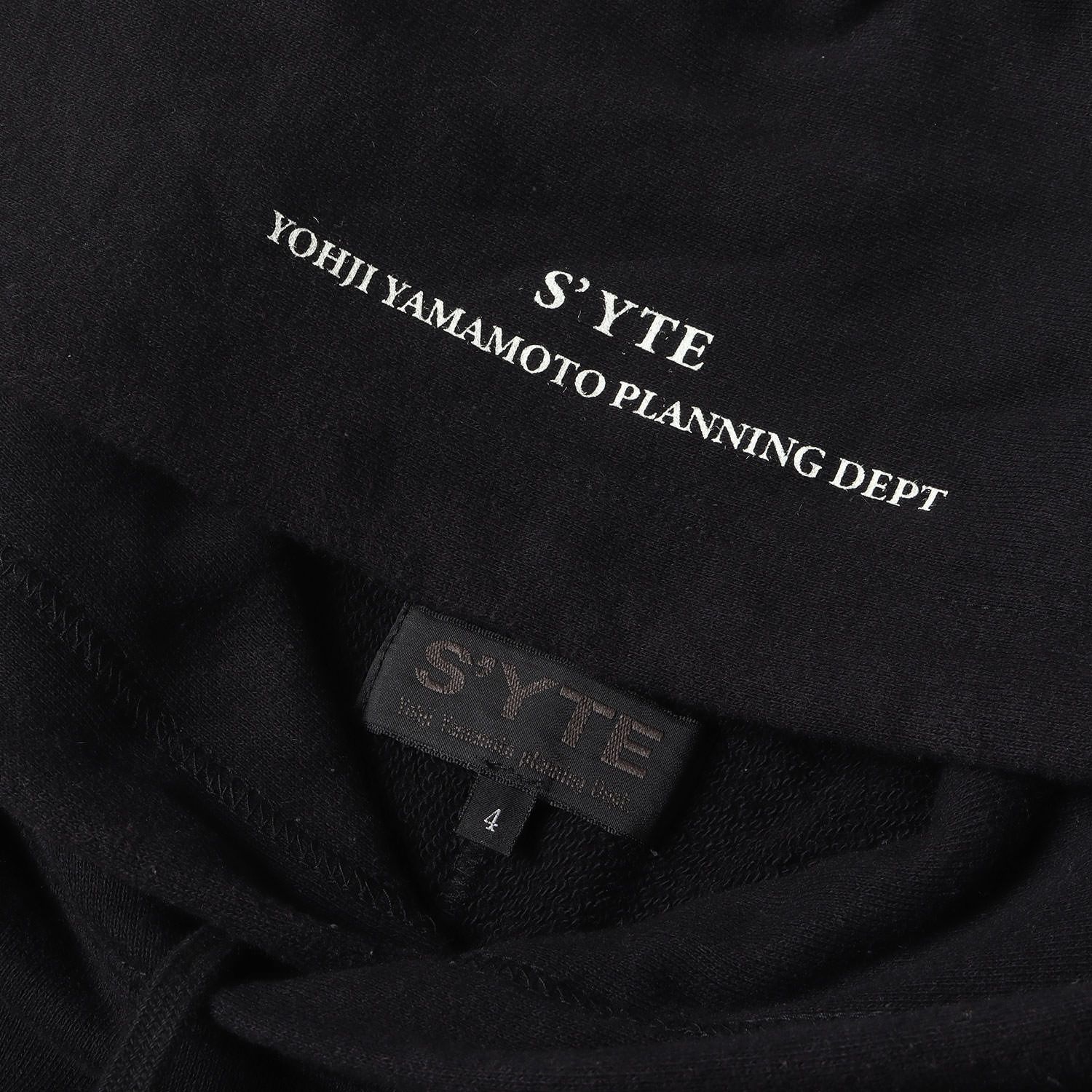 Yohji Yamamoto ヨウジヤマモト パーカー ブラック 黒 サイズ:4 | 久米 