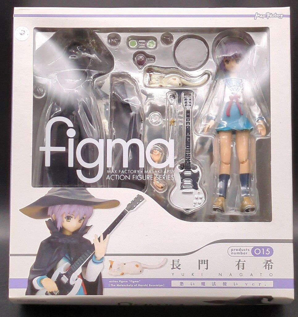 MAXFACTORY figma 涼宮ハルヒの憂鬱 長門 悪い魔法使い ver 15 - メルカリ