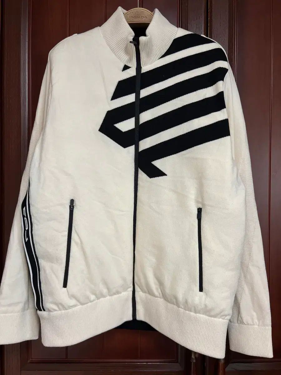 メンズ服 ビーンポールゴルフ グース 防風ニット カーディガン