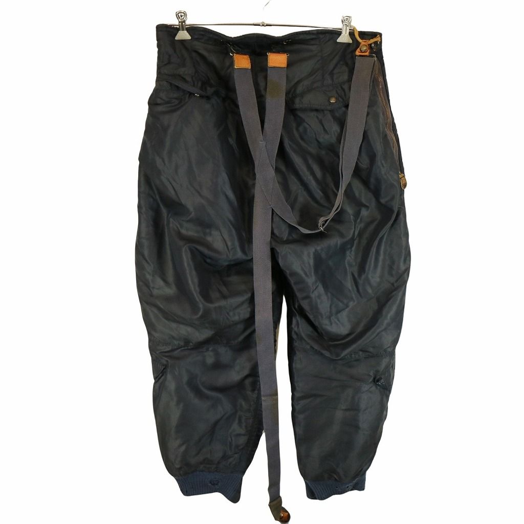 50年代 米軍実物 U S D 1 A フライトトラウザーズ ミリタリー エアフォースブルー メンズ 36 O 4198 古着