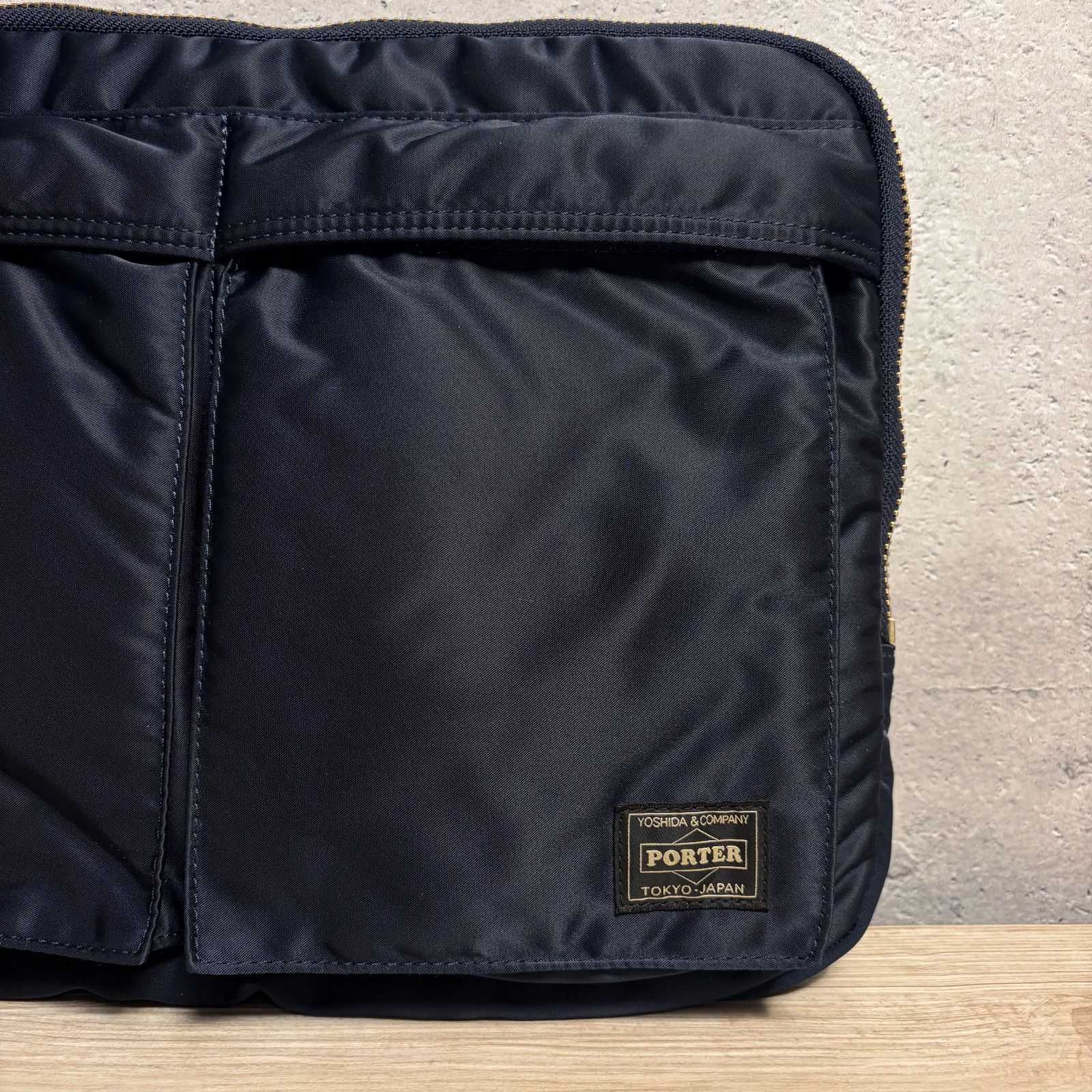 ✨PORTER ニュータンカー 最新モデル ドキュメントケース アイアン 