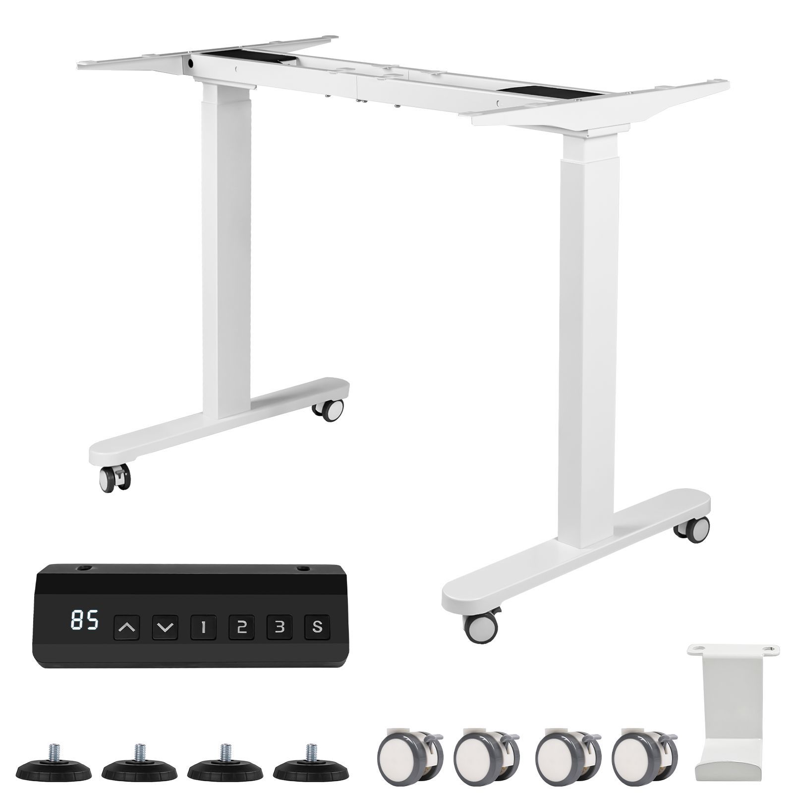 迅速発送！電動昇降デスク スタンディングデスク デュアルモーター 高