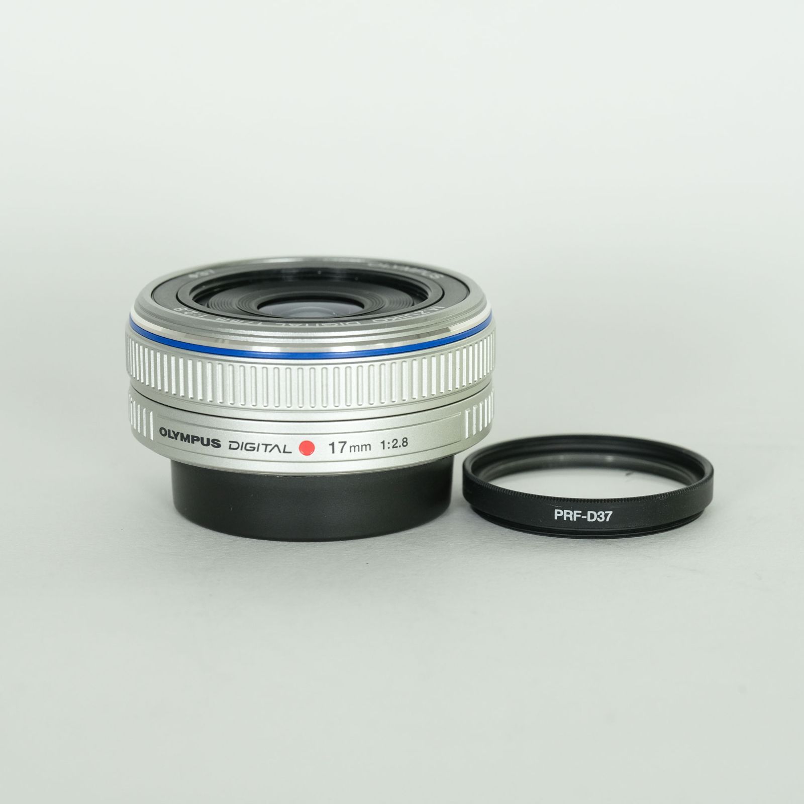 美品 | フィルター付] OLYMPUS M.ZUIKO DIGITAL 17mm F2.8 シルバー