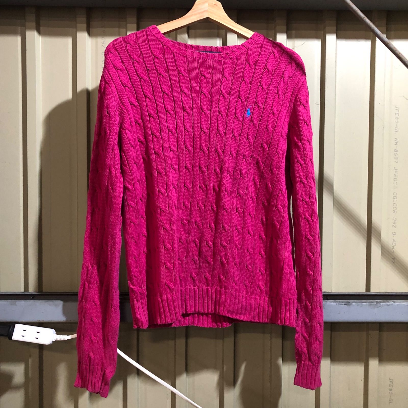 1053 RALPH LAUREN セーター ピンク XL ラルフローレン ニット