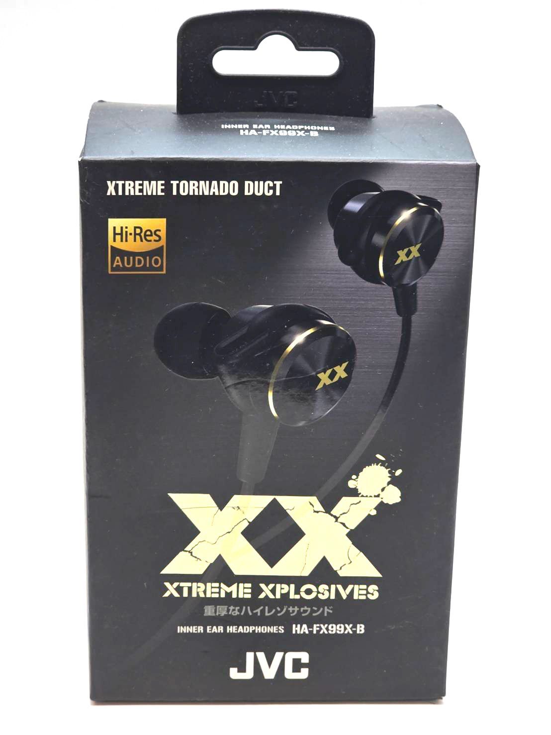 R 71202 JVC ケンウッド HA FX 99 X B ブラック ハイレゾ対応 重低音モデル カナル型イヤホン XXシリーズ