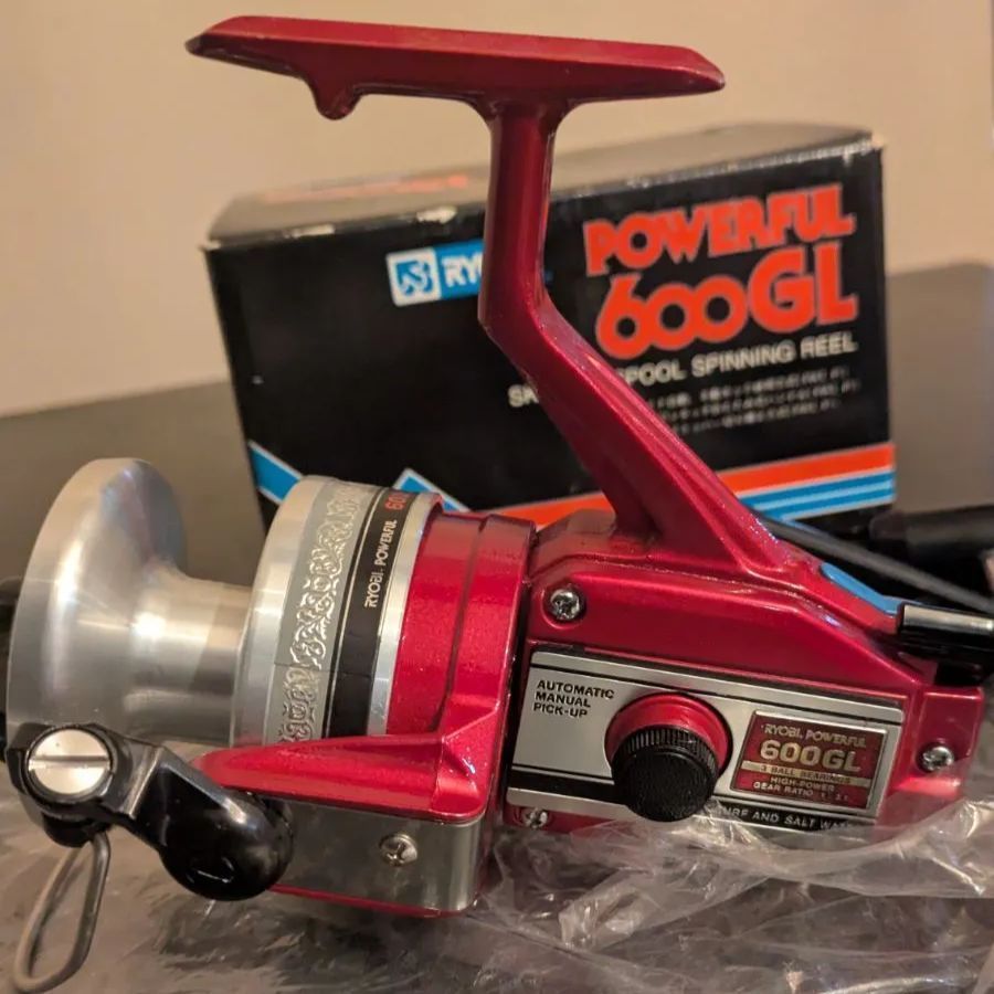 RYOBI POWERFUL 600GL ヴィンテージ オールドリール - メルカリ