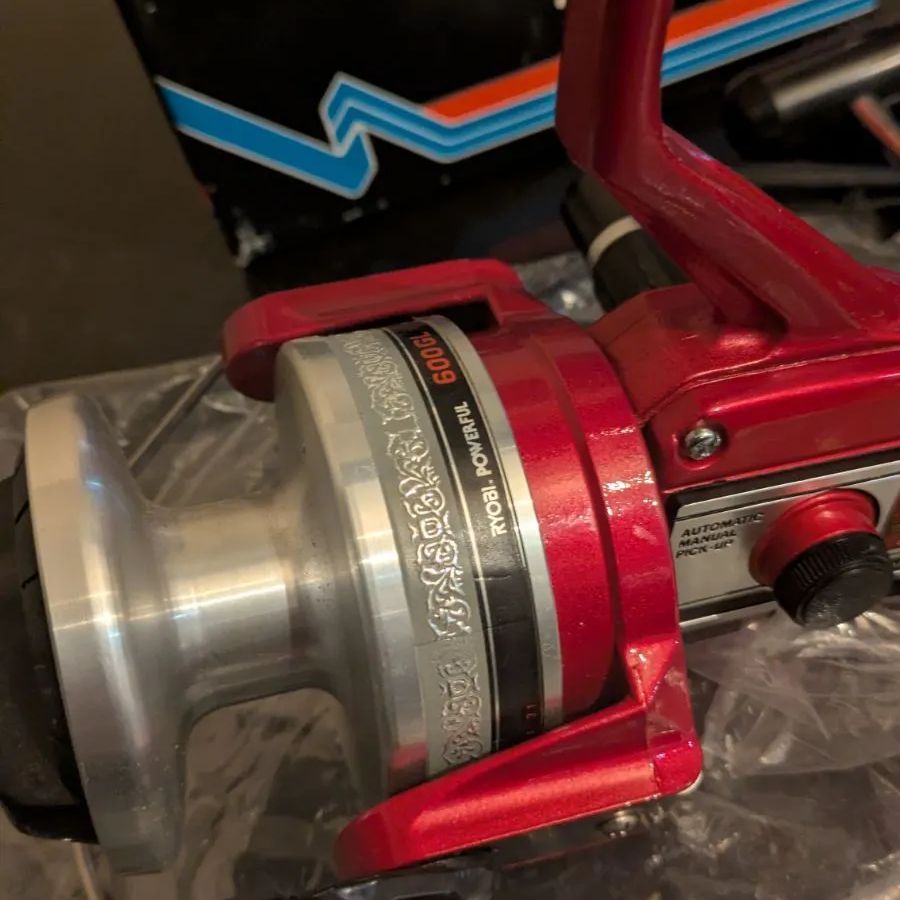 RYOBI POWERFUL 600GL ヴィンテージ オールドリール - メルカリ