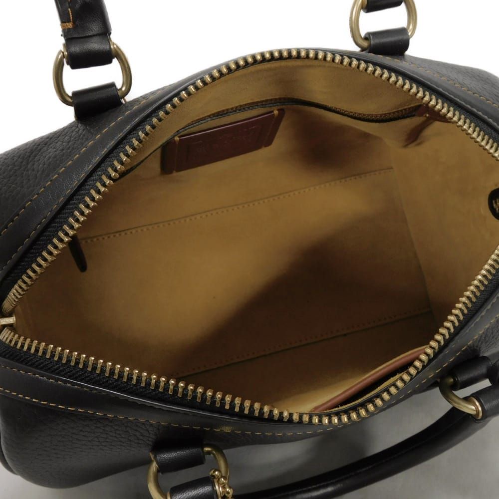 【美品】COACH ルビーサッチェル25 ナチュラルペブル ミニボストンバッグ黒 公式】COACH – コーチ | ルビー サッチェル 25 カラーブロック 【美品