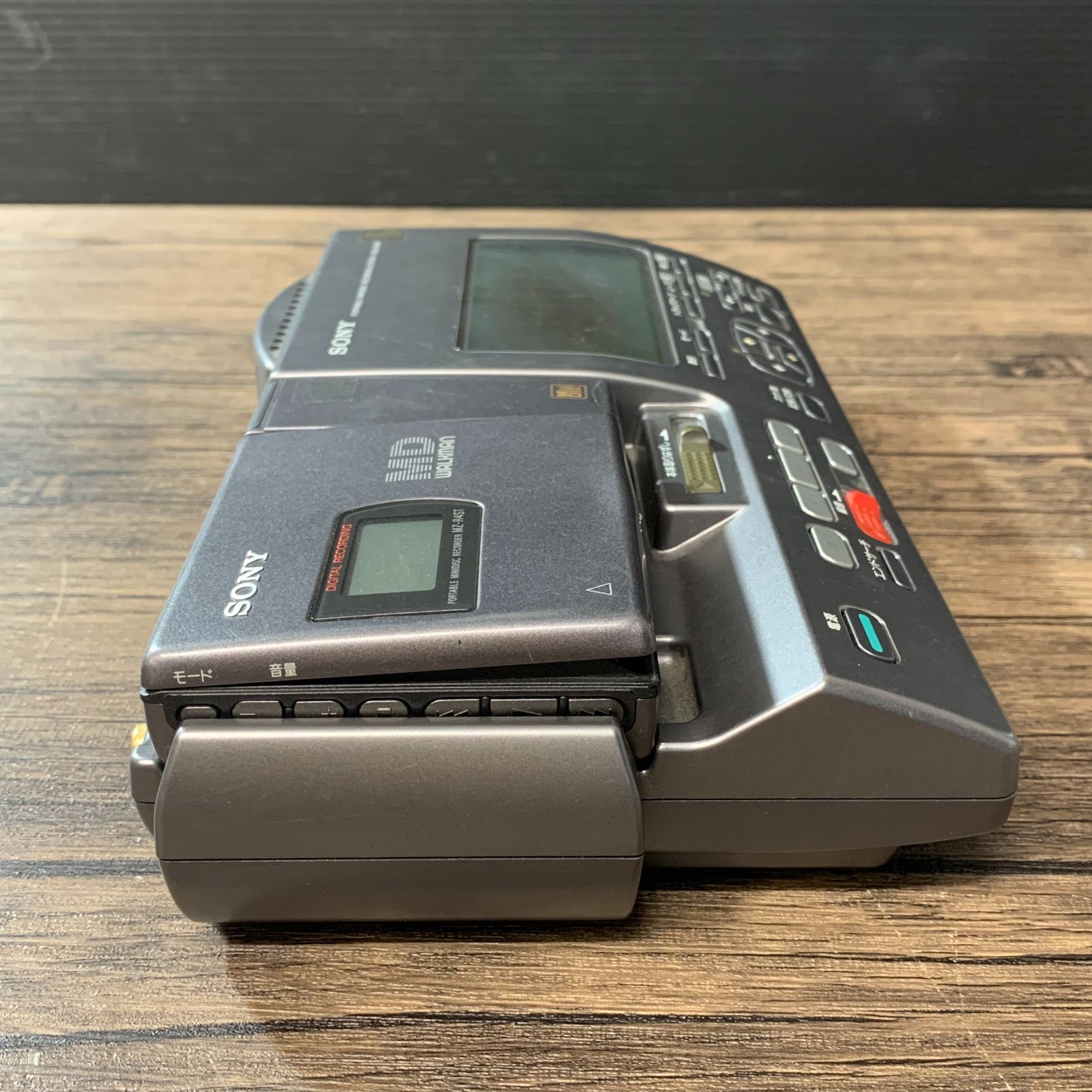 むつ46-120216】SONY ポータブルミニディスクレコーダー MZ-R4ST