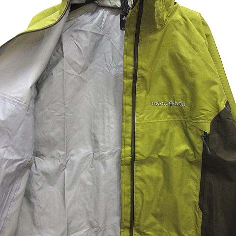  モンベル Montbell ストームクルーザー ジャケット ゴアテックス 収納フード Storm Cruiser Jacket GORE TEX 1128256 リーフグリーン L 炭 キャンプグッズセット その他 登山 クライミング用品
