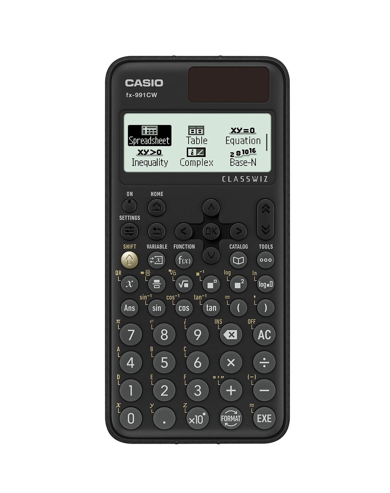 CASIO FX-991CW 高度な関数電卓 ブラック S 