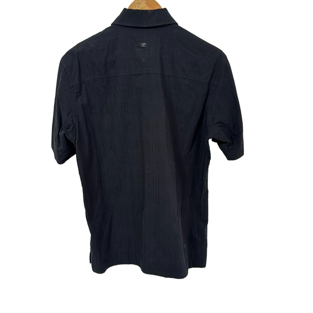 Burberry LONDON バーバリーロンドン 半袖シャツ サイズM メンズ - 黒 チェック柄