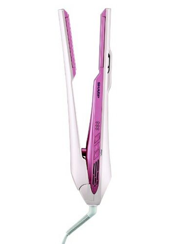 プラズマクラスターストレートアイロン ピンク系ライトパールピンク ヘアーアイロン シャープ IB-LS 7