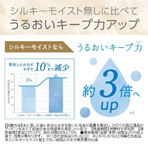 マイナスイオンストレートアイロン アイボリー