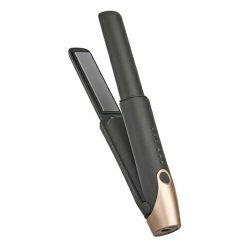 コードレス3ミニヘアアイロン 充電式 グレー Agetuya AG-0008-GY