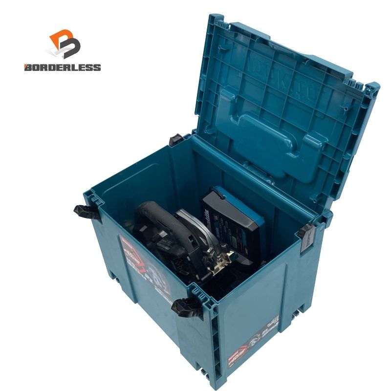 比較的 makita マキタ 165 mm 40 Vmax 充電式マルノコ 黒 ブラック バッテリー 2 5 Ah 充電器 ケース付111790