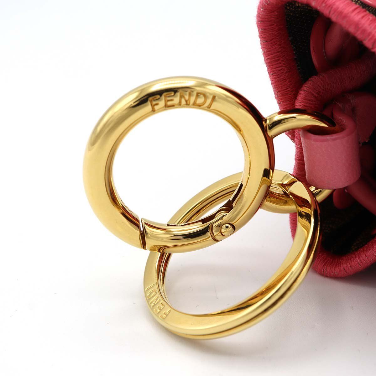 FENDI フェンディ ズッカ柄 モントレゾール キーホルダー チャーム