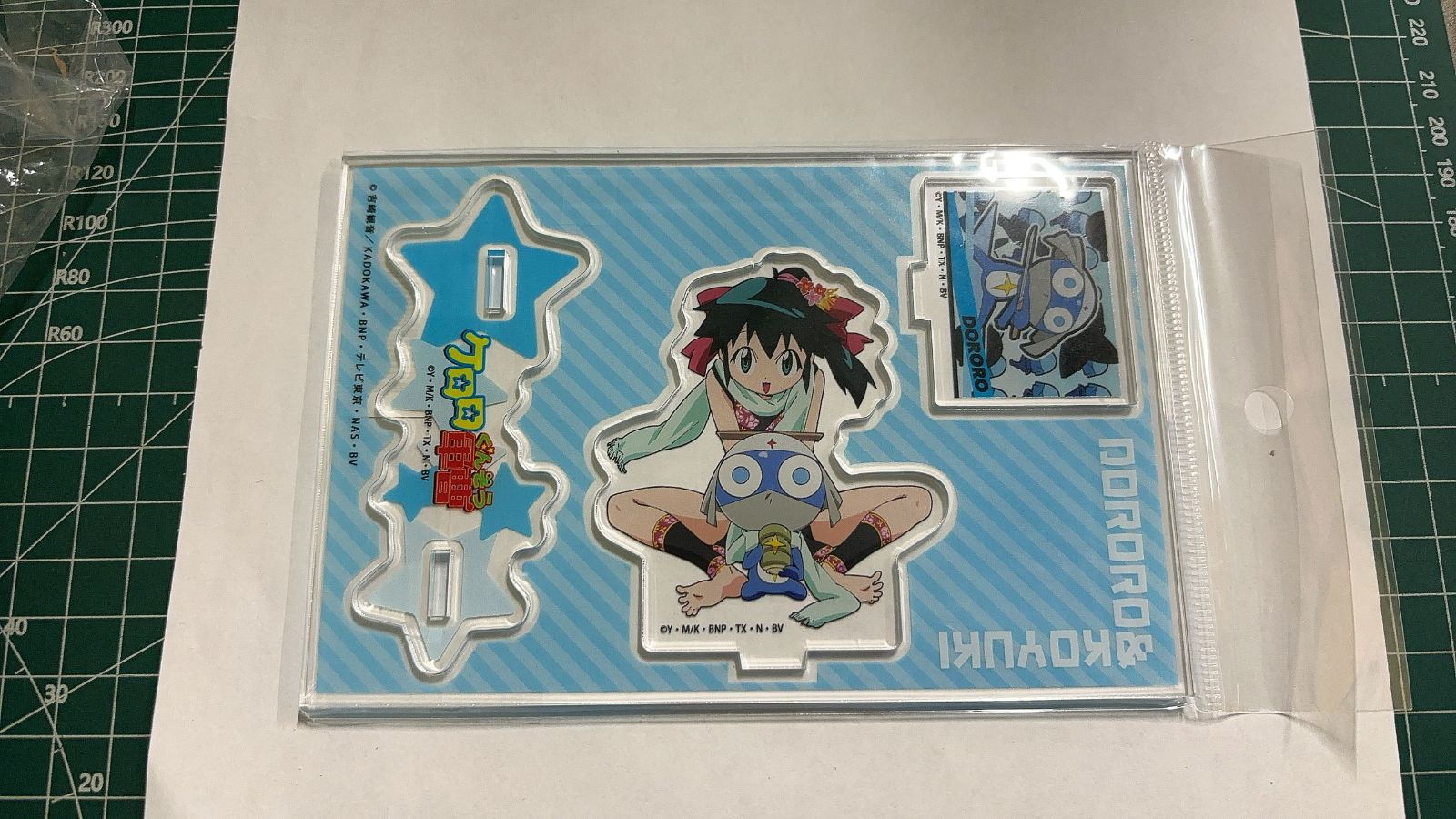 MR-01599 ケロロ軍曹 アクリルスタンド ドロロ＆小雪 - メルカリ