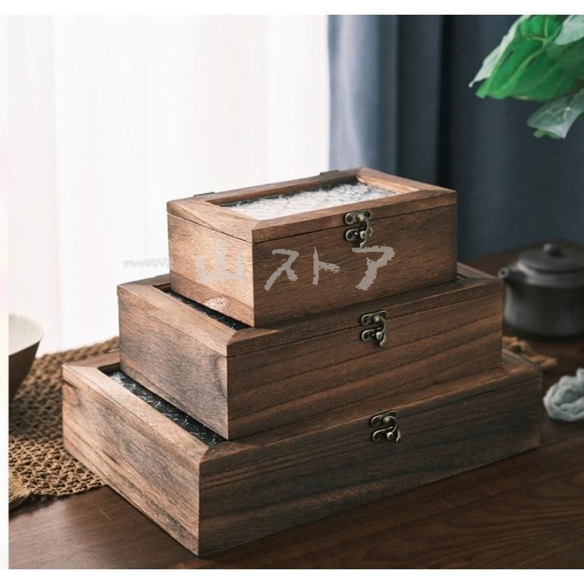 アンティーク レトロ 木製 小物入れ アクセサリーボックス ジュエリーボックス 新品?未使用】 ウッドボックス Sサイズ 木製 小物入れ 木箱