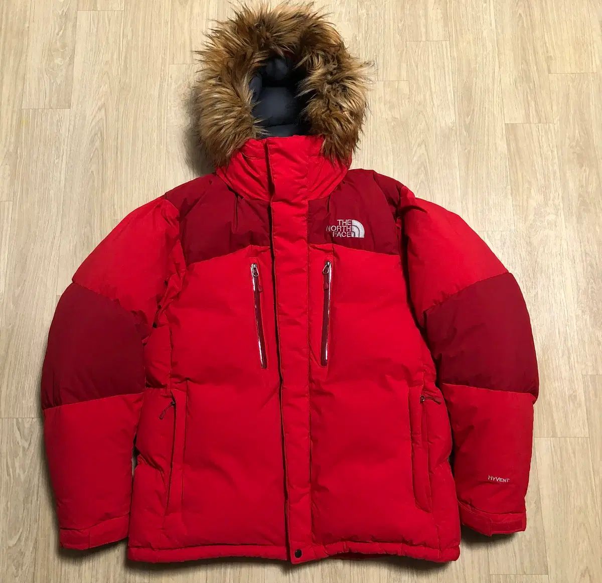 THE NORTH FACE スペクトラム ダウン ジャケット レッド