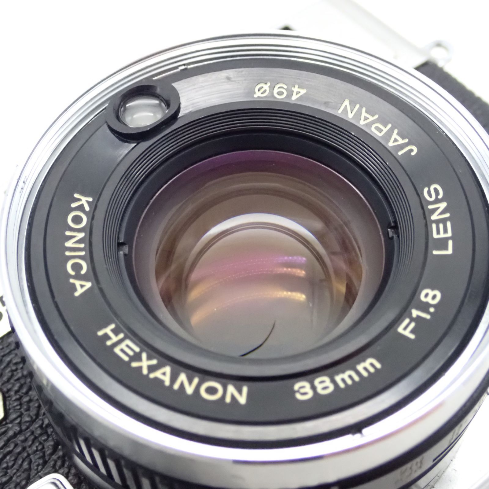 良品 KONICA C35 FD HEXANON 38mm f1.8 シリーズ最終モデル レンジ