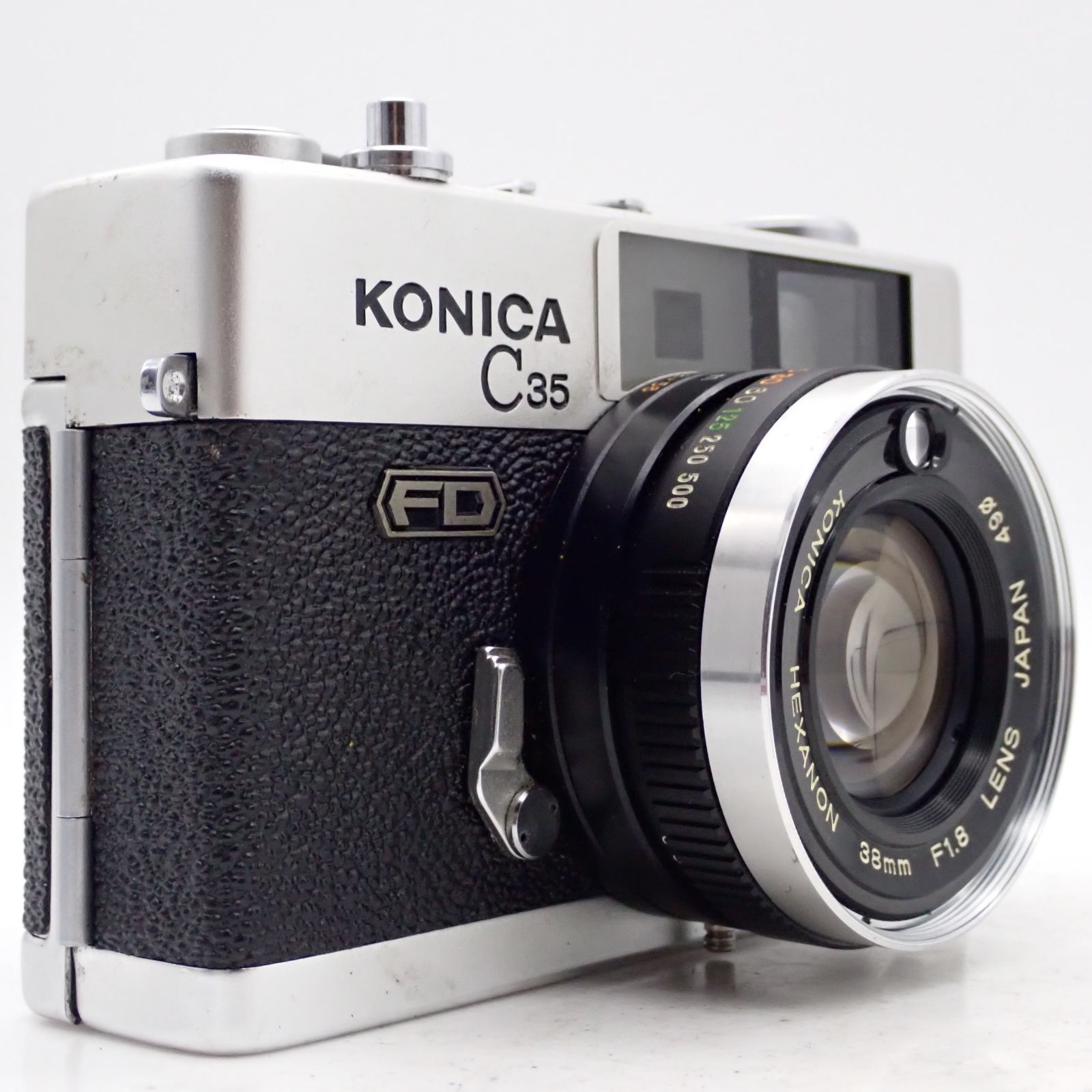 良品 KONICA C35 FD HEXANON 38mm f1.8 シリーズ最終モデル レンジ