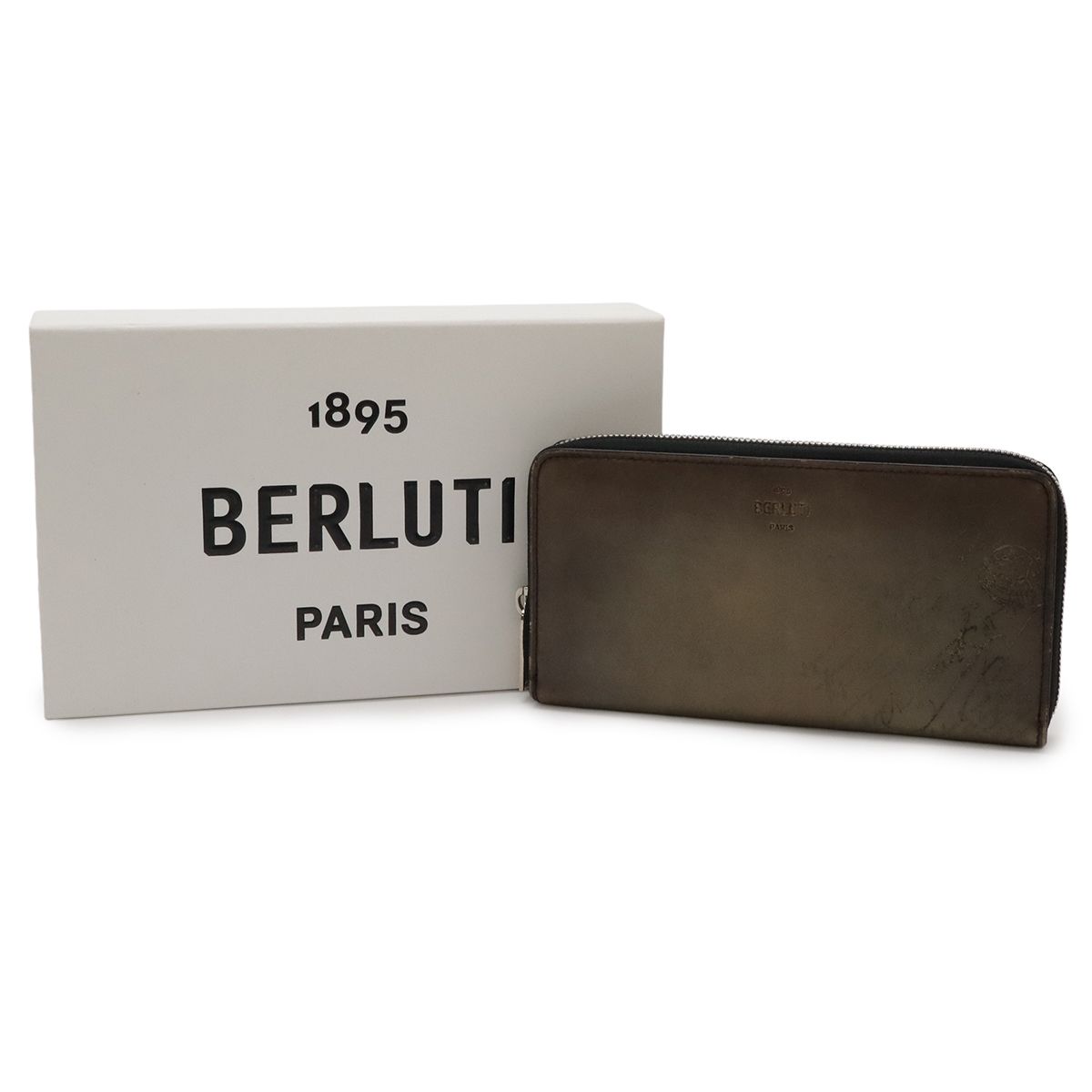 Berluti ベルルッティ カリグラフィー イタウバ ロングジップ