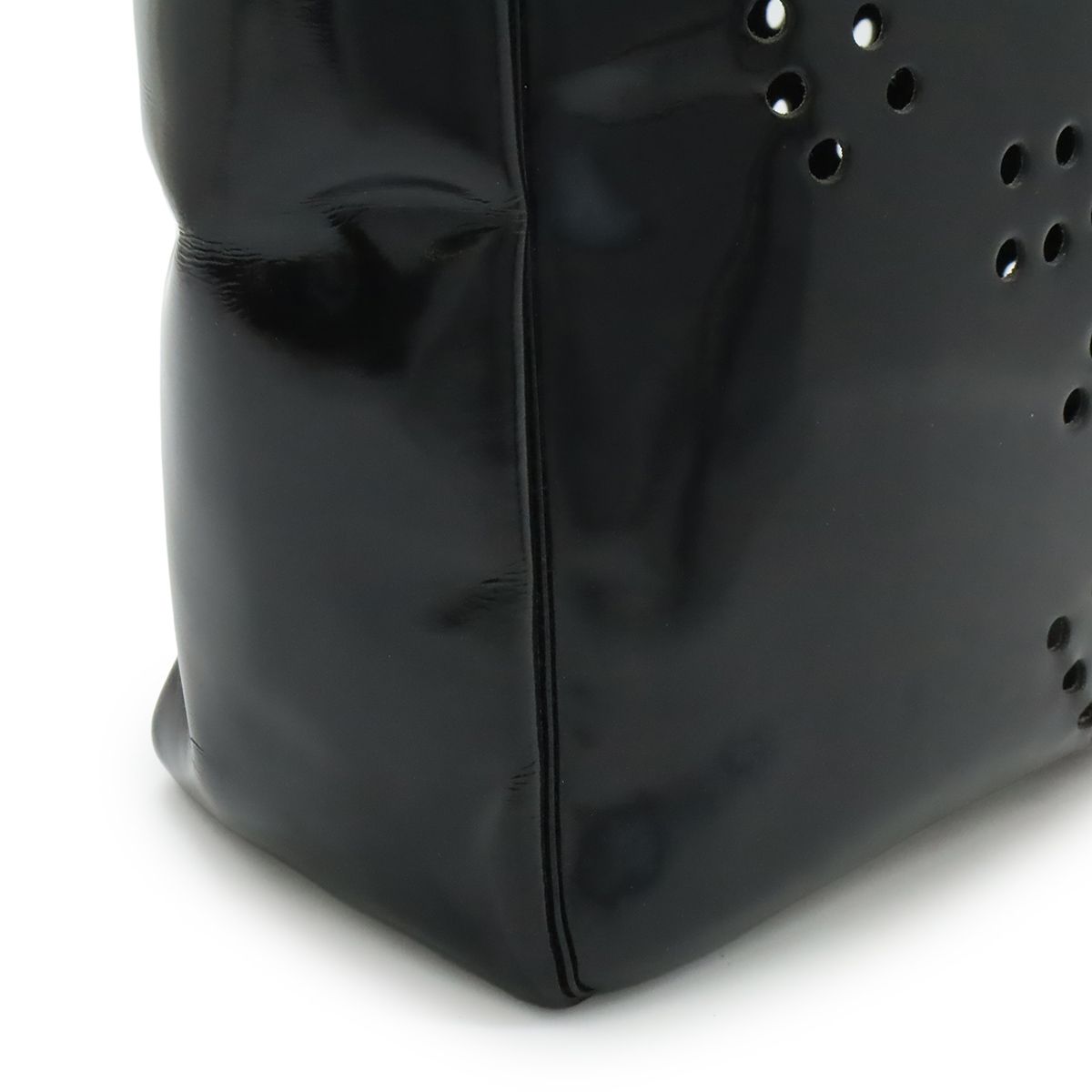 CHANEL シャネル トリプルココ パンチング ココマーク トートバッグ