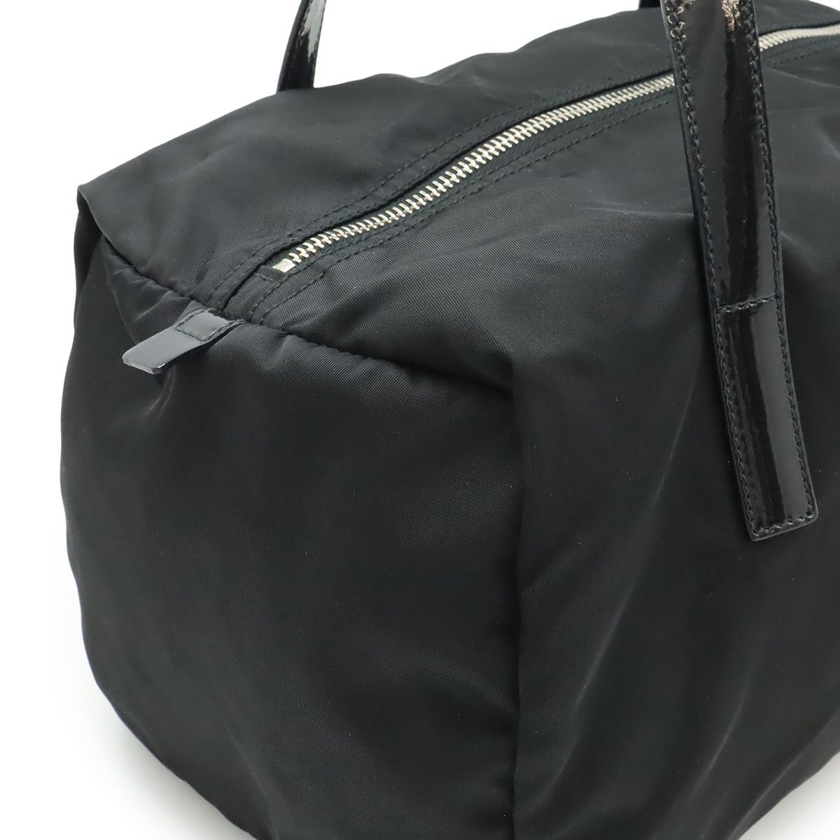 PRADA プラダ トライアングルロゴ ハンドバッグ ミニボストンバッグ