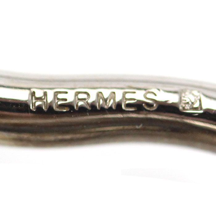 HERMES エルメス レザー 2連 ジャンボ ブレスレット 16.5cm レディース