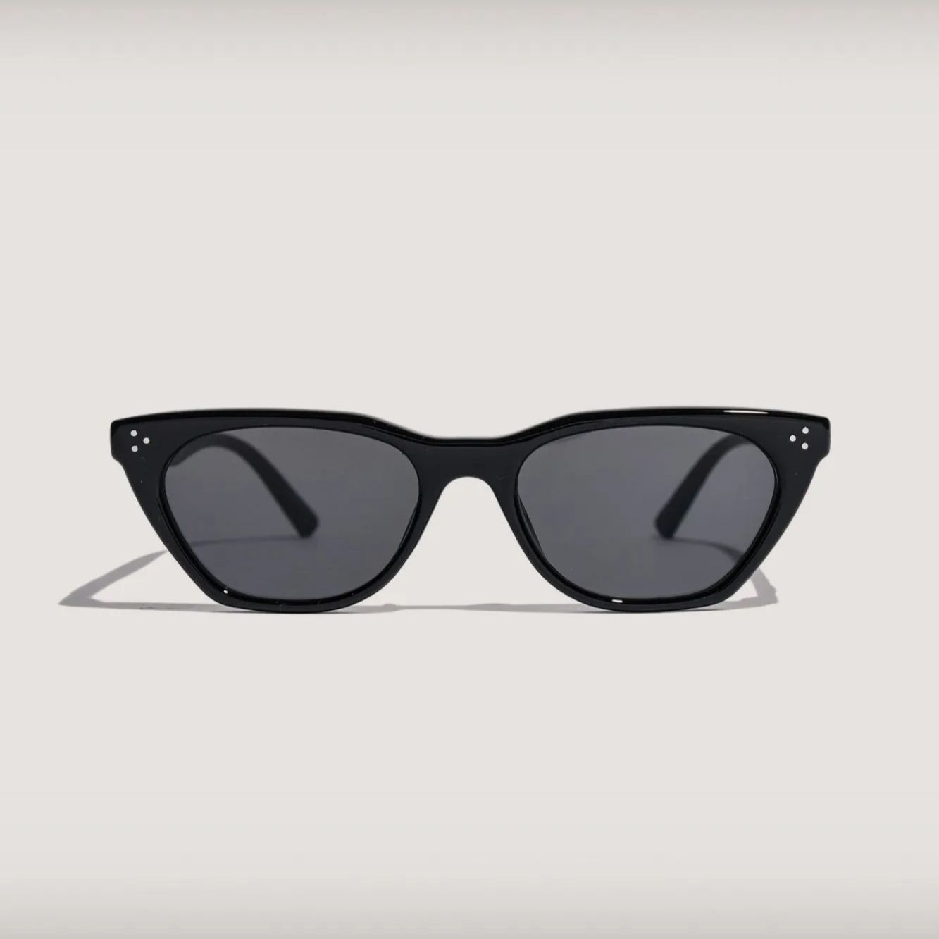 FOX-62373 ブラック スクエア サングラス BLACK BLACK ジェントル