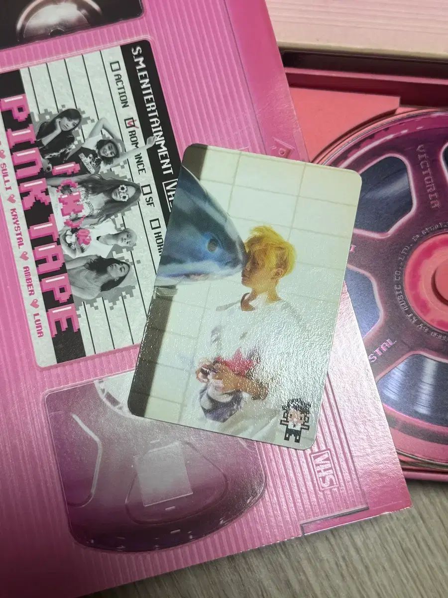 節約 f(x) ピンクテープ 앨범 + トレカ f(x) pinktape トレカ付き